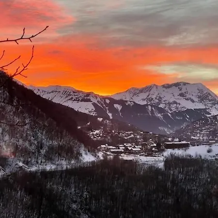 Daire Le Sarana : 75m2, Calme, Belle Vue Avec Terrasse. Les Deux Alpes